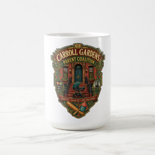 Caneca De Café Carroll Gardens Brooklyn Cidade de Nova York