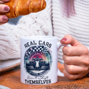 Caneca De Café Carros de verdade não se mudam