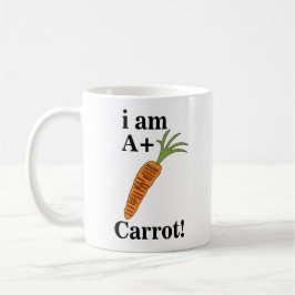 Caneca De Café Carrot, eu sou um Carrot Engraçado