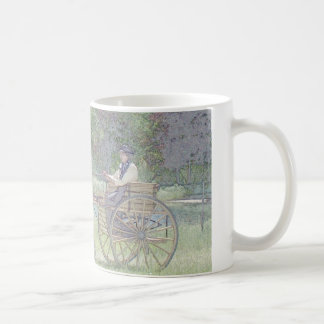 Caneca De Café carruagem do pônei