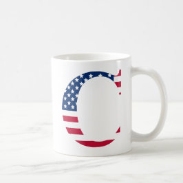 Caneca De Café Carta C Mug Patriótico