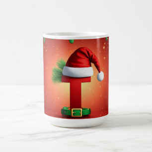 Caneca De Café Carta de Natal T para Presentes de Férias