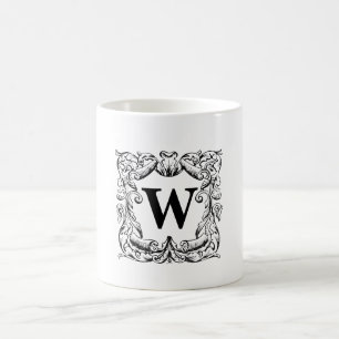 Caneca De Café Carta Personalizada 