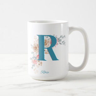 Caneca De Café Carta Personalizada de Café Mug R