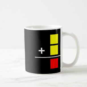 Caneca De Café Cartão Amarelo Vermelho Futebol Árbitro Engraçado