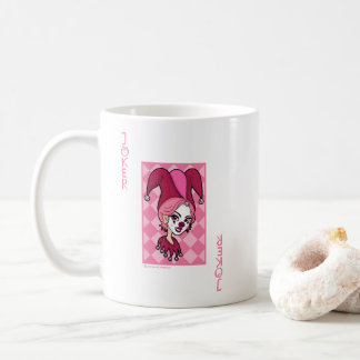 Caneca De Café Cartão Coringa Rosa