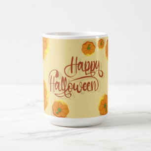 Caneca De Café Cartão de boas-vindas em formato feliz Tipografia 