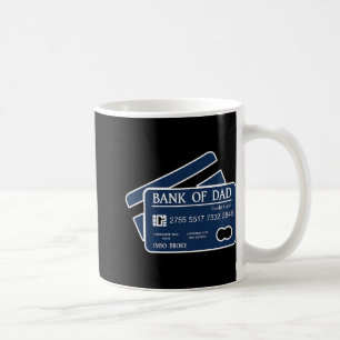Caneca De Café Cartão De Crédito Do Banco Do Papai Estou Tão Queb