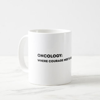 Caneca De Café Cartão de Definição de Oncologia – Obrigado Oncolo
