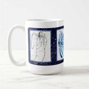 Caneca De Café Cartão de Natal "Angel" Mug