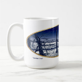 Caneca De Café Cartão de Natal Creek II Mug