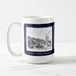 Caneca De Café Cartão de Natal "Shepherds" Mug