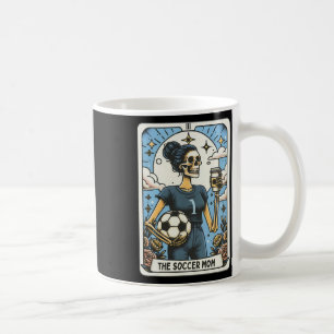 Caneca De Café Cartão de Tarot de Mãe de Futebol Americano Vintag