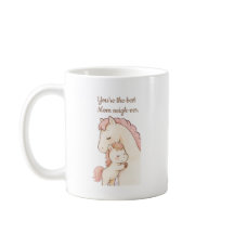 Cartão do Dia das Mães Cute Pony Pun Melhor Mãe