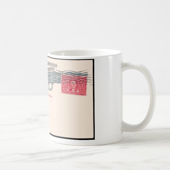 Caneca De Café cartão, nenhum endereço (Direita)