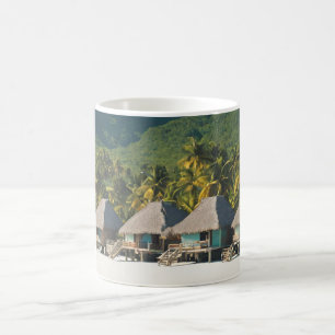 Caneca De Café Cartão-postal Bora Bora (Bora Bora e)