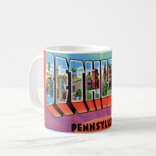 Caneca De Café Cartão postal de Bethlehem PA