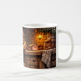 Caneca De Café Cartão postal do Yule Lad islandês atarracado
