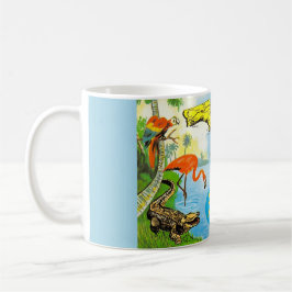 Caneca De Café Cartão-postal ilustrado da Flórida Mug