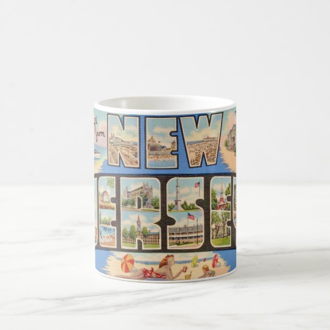 Caneca De Café Cartão-postal New Jersey (Centro)