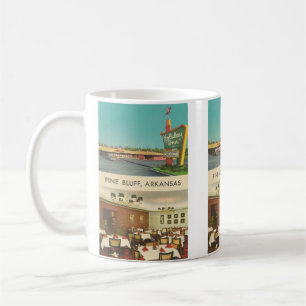 Caneca De Café Cartão postal Vintage, Pine Bluff, Arkansas