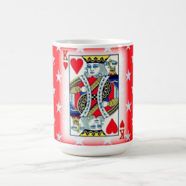CANECA DE CAFÉ CARTÃO REI