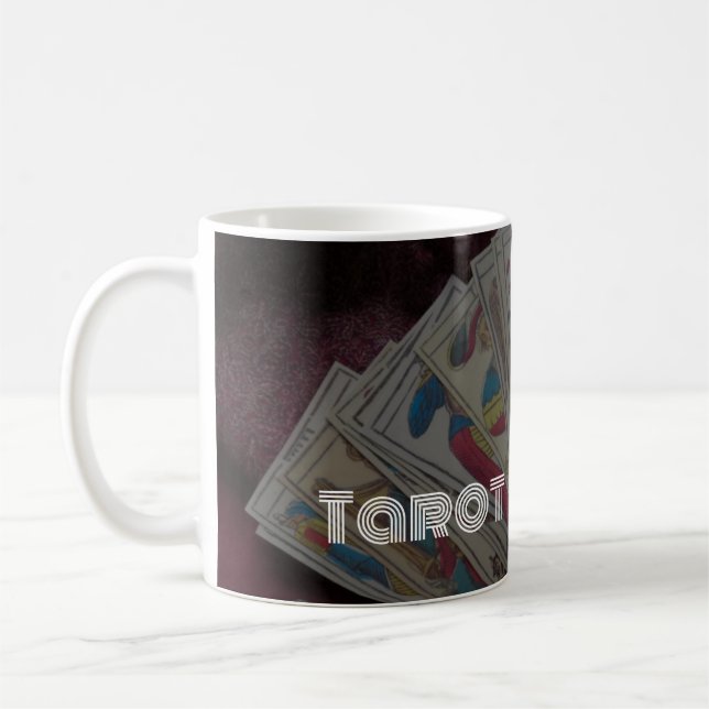 Caneca De Café Cartão Tarot (Esquerda)