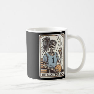 Caneca De Café Cartão Tarot da Mãe Esqueleto Vibrações de Hallowe