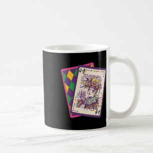 Caneca De Café Cartão Tarot Feliz Mardi Gras Louisiana Mardi Gras
