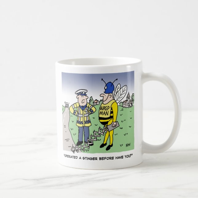 Caneca De Café Cartografia da Polícia de Trânsito do Reino Unido (Direita)