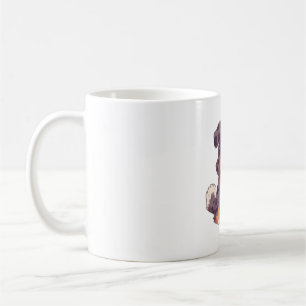 Caneca De Café Cartoon bonitão australiano pastor kawaii