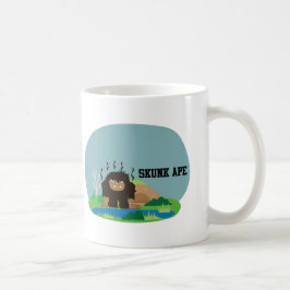 Caneca De Café Cartoon Bonito Skunk Ape