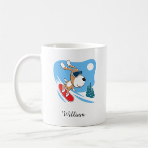 Caneca De Café Cartoon Cachorro Cachorro Cachorro Cachorro Cachor