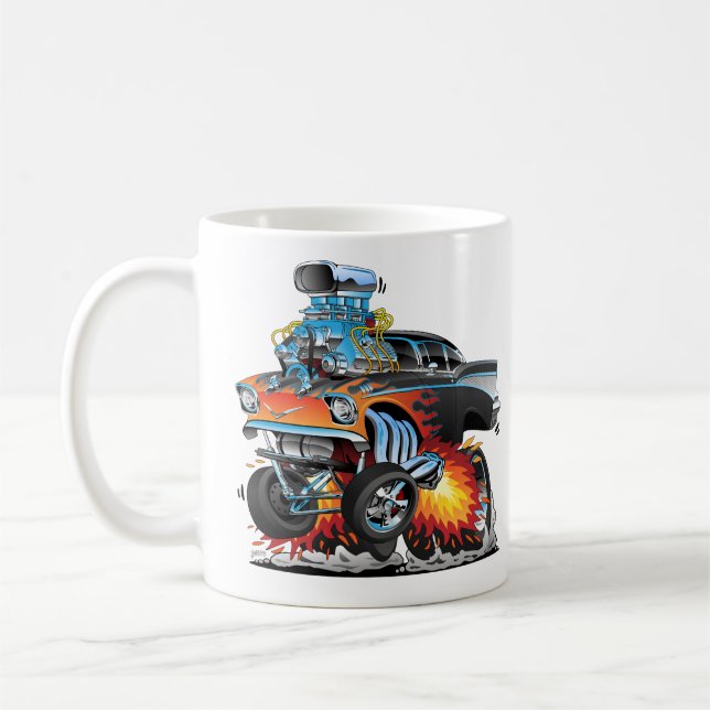 Caneca De Café Cartoon clássico de dragão de gaze quente 57 (Esquerda)