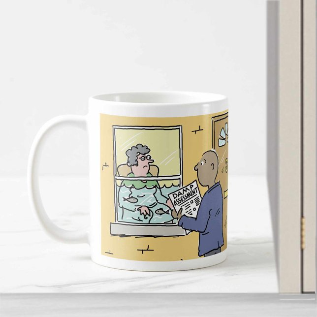 Caneca De Café Cartoon de Avaliação de Pesquisa ou Damp. (Criador carregado)