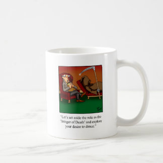 Caneca De Café Cartoon Engraçado de Dança