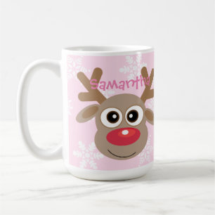 Caneca De Café Cartoon Flocos de Neve Cuja Cartoon Fresca De Nata