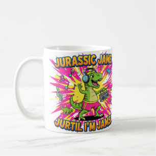 Caneca De Café Cartoon Jams Dinossaur Jurássico