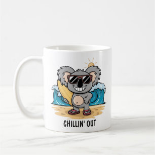 Caneca De Café Cartoon Koala