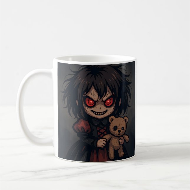 Caneca De Café Cartoon mau Doll (Esquerda)