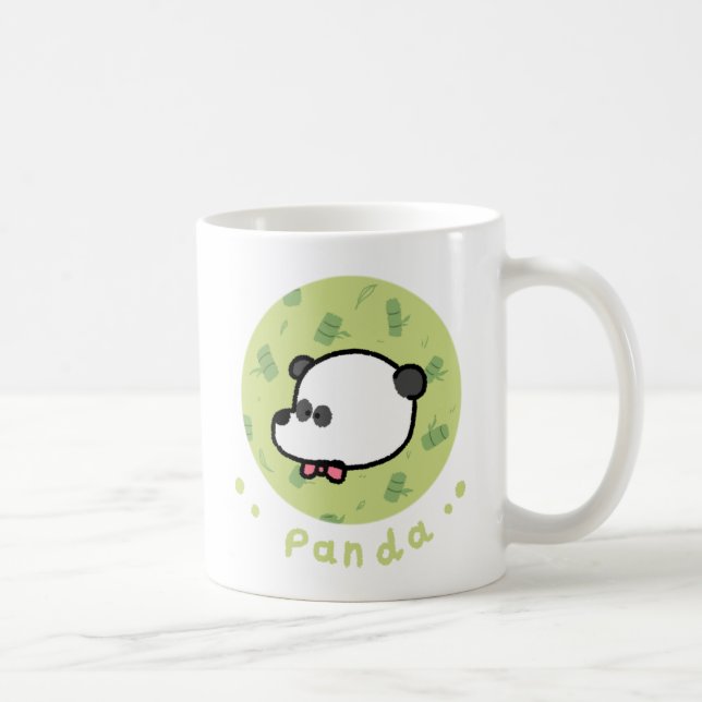Caneca De Café Cartoon Panda Mug (Direita)