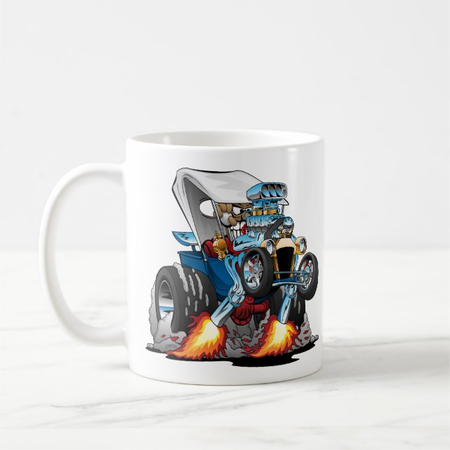 Caneca De Café Cartoon Personalizado de balde T Roadster (Esquerda)