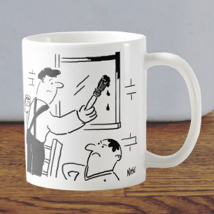 Caneca De Café Cartoon Pintor e Decorador