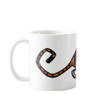 Cartoon Running Tiger mug