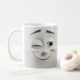 Caneca De Café Cartoon Winthroon Face 3D Mug