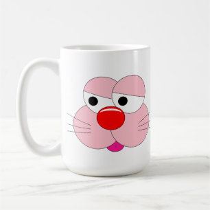 Caneca De Café Cartum Coelhinho Engraçado - Legal Diversão