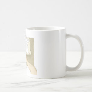 Caneca De Café Cartunista Descontente Presentes Engraçados e Cole