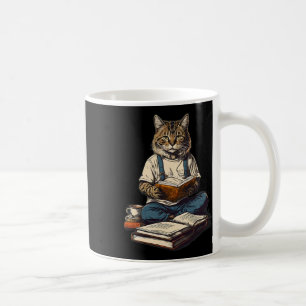 Caneca De Café Cas Lendo Um Livro Gráfico Ca Kien Amantes