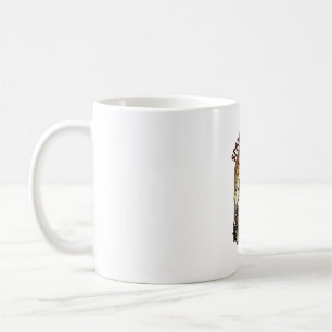 Caneca De Café Casa Assombrada de Halloween Vintage Assustador To