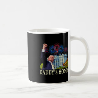 Caneca De Café Casa Branca de Trump Daddys 2024 Bem-vindo Sr.
